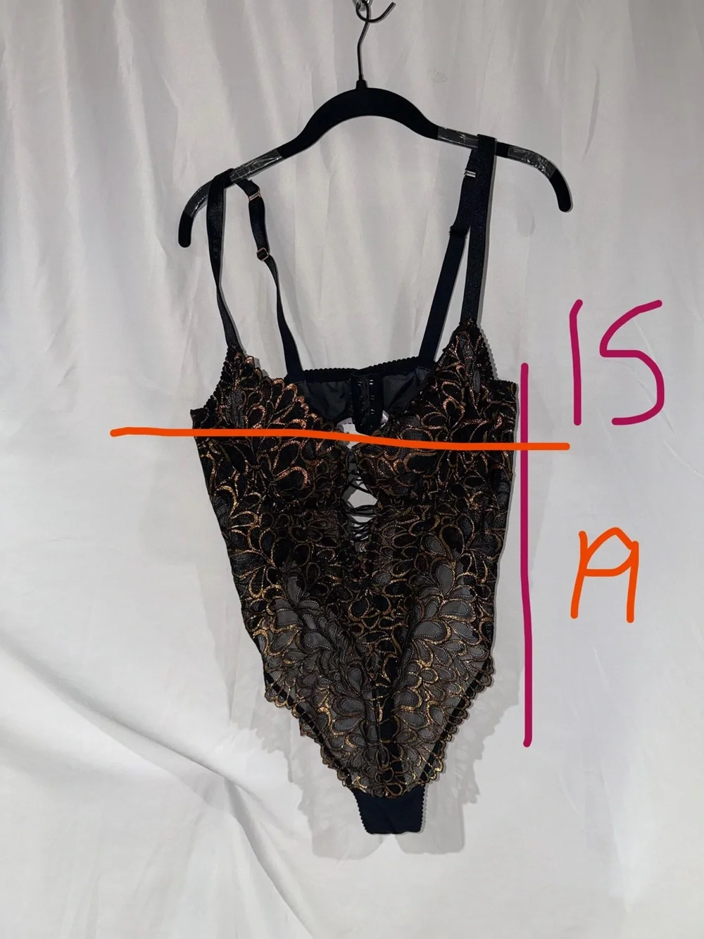 Fenty SAVAGE NOT SORRY LACE UNDERWIRE TEDDY Lingerie Bodysuit Mesh Wired 3XL